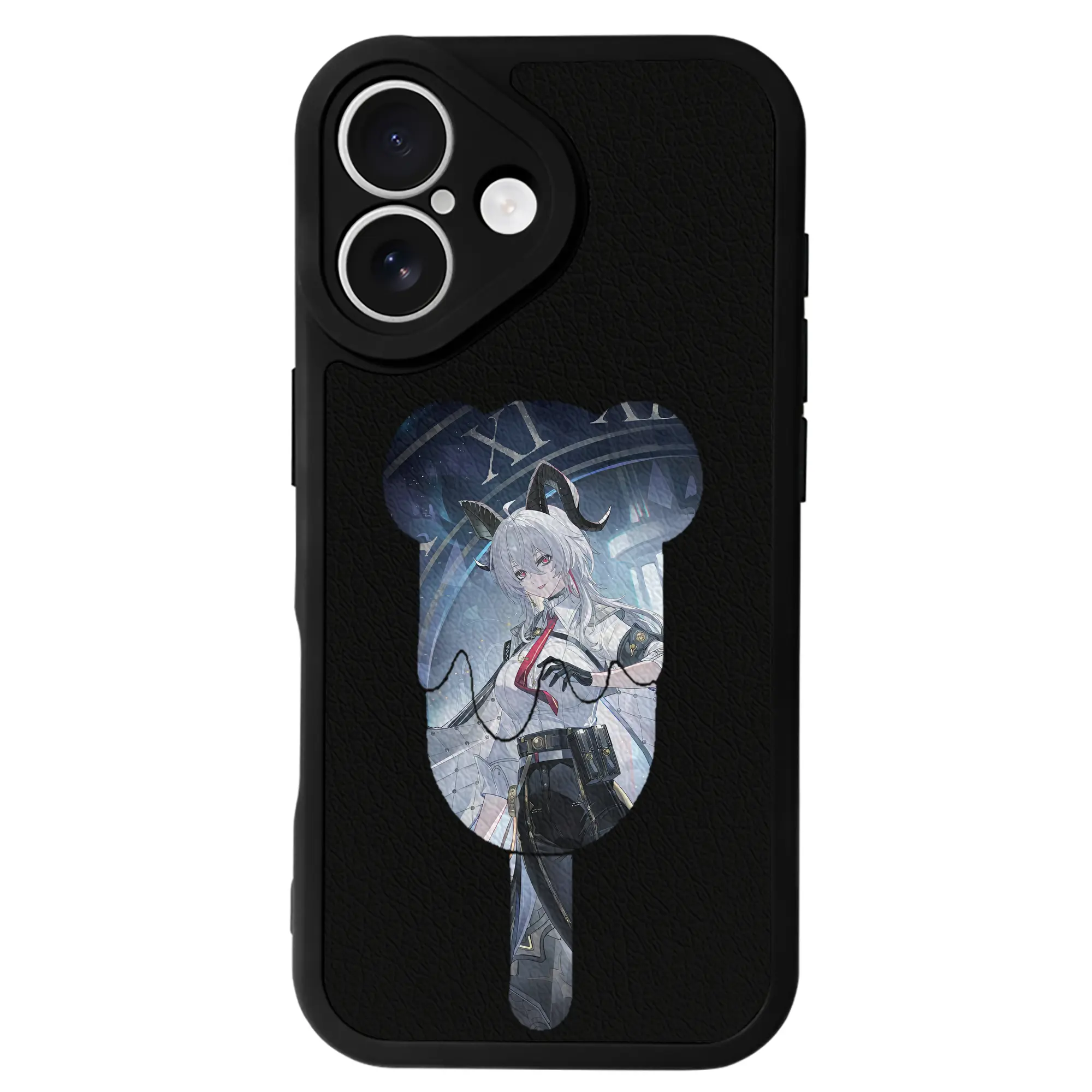 鳴潮 グッズ ザンニー - IPhone 16シリーズ対応 ・ シリコンスマホケース ・ レザー調 ・ 高精度フィット ・ 耐衝撃 ・ ワイヤレス充電対応 ・ 精密カット